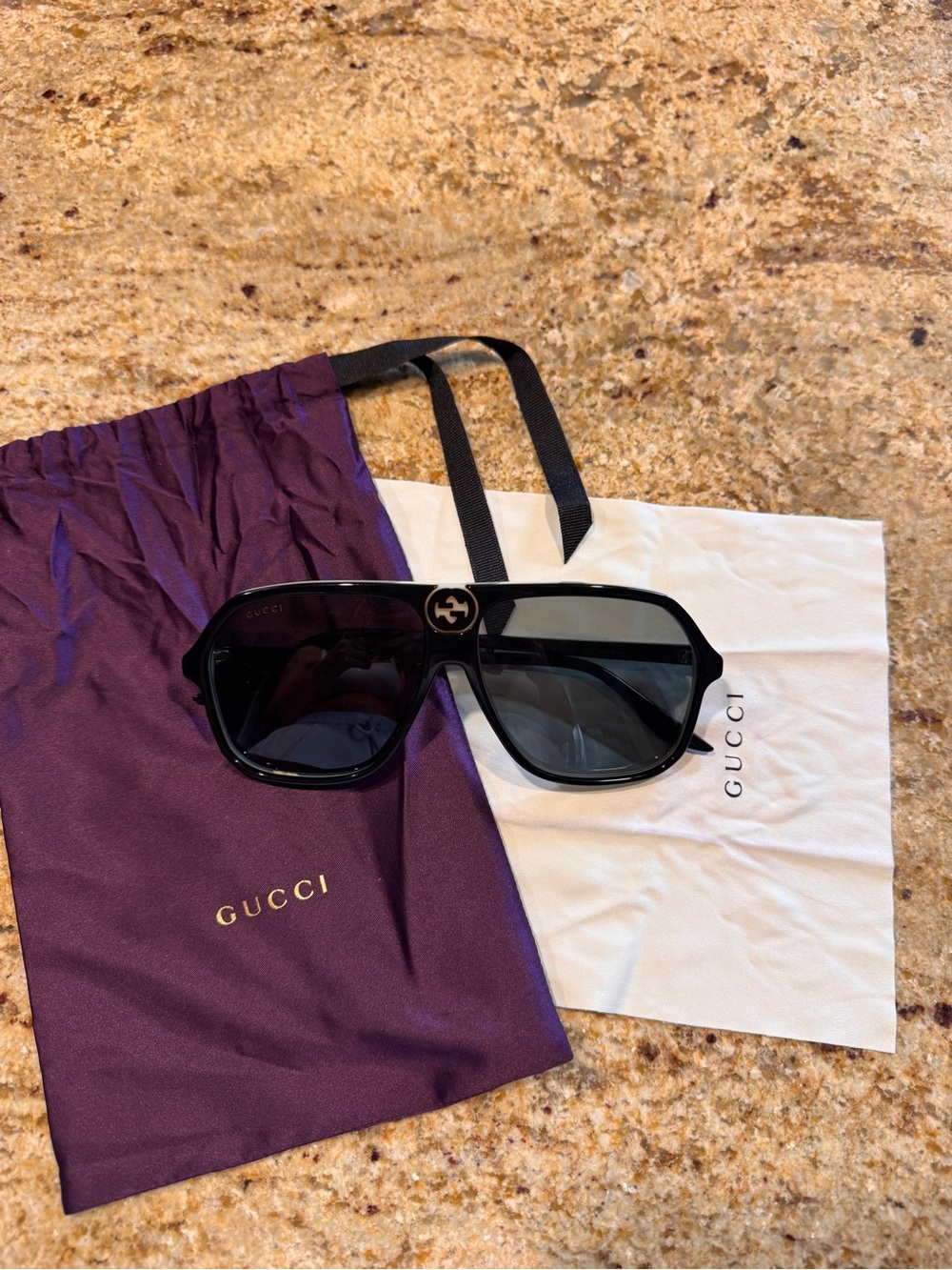 Gucci womens oversized sunglasses